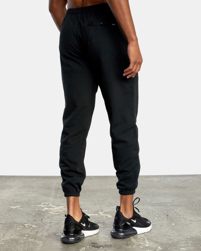 Clothing V84B905 black RVCA Men VA Essential Sweatpants