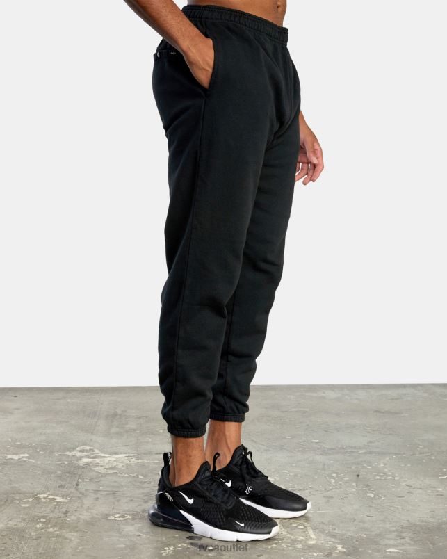 Clothing V84B905 black RVCA Men VA Essential Sweatpants