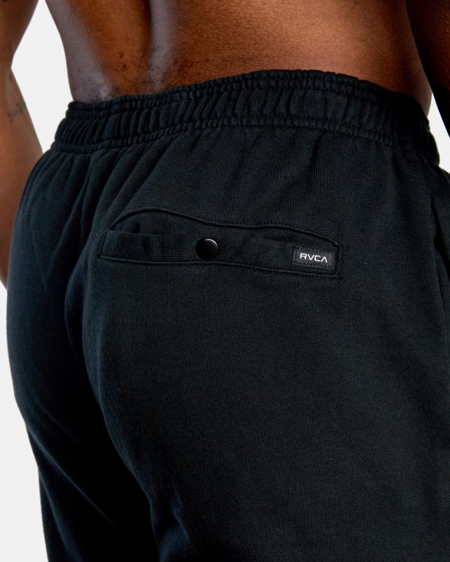 Clothing V84B905 black RVCA Men VA Essential Sweatpants