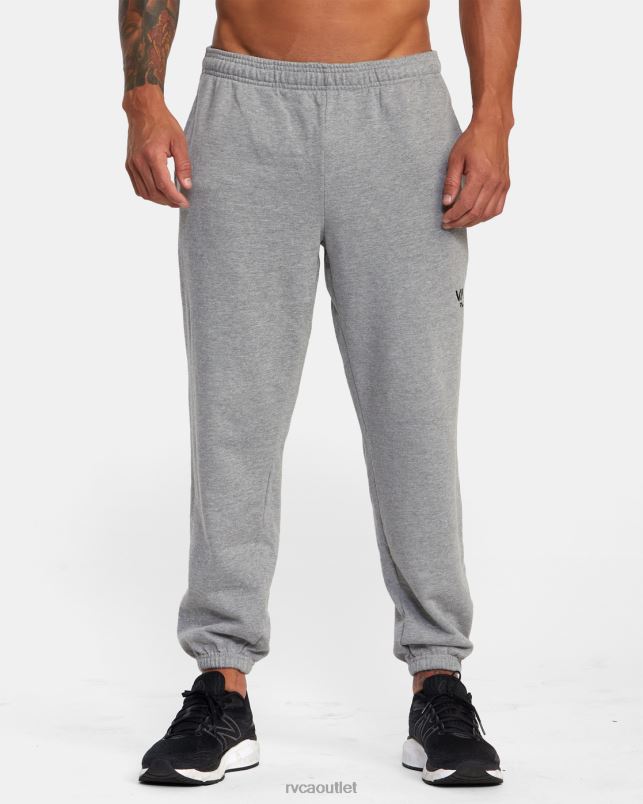 Clothing V84B947 light marle RVCA Men VA Essential Sweatpants