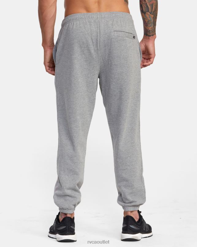Clothing V84B947 light marle RVCA Men VA Essential Sweatpants