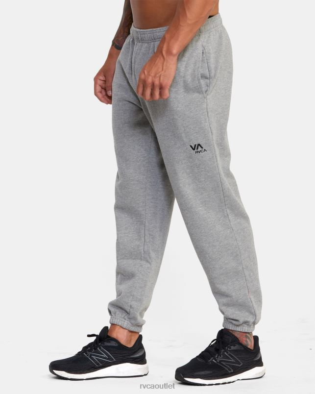 Clothing V84B947 light marle RVCA Men VA Essential Sweatpants
