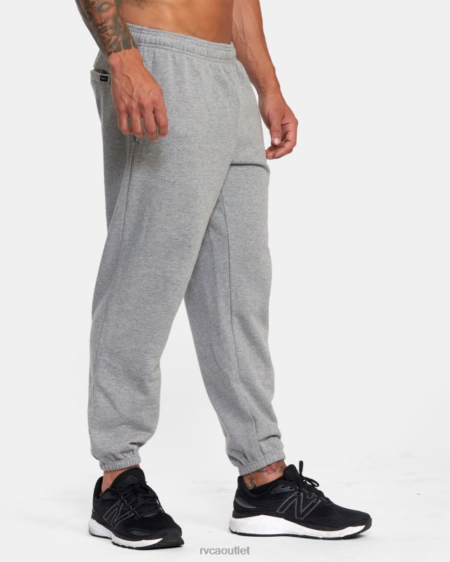 Clothing V84B947 light marle RVCA Men VA Essential Sweatpants