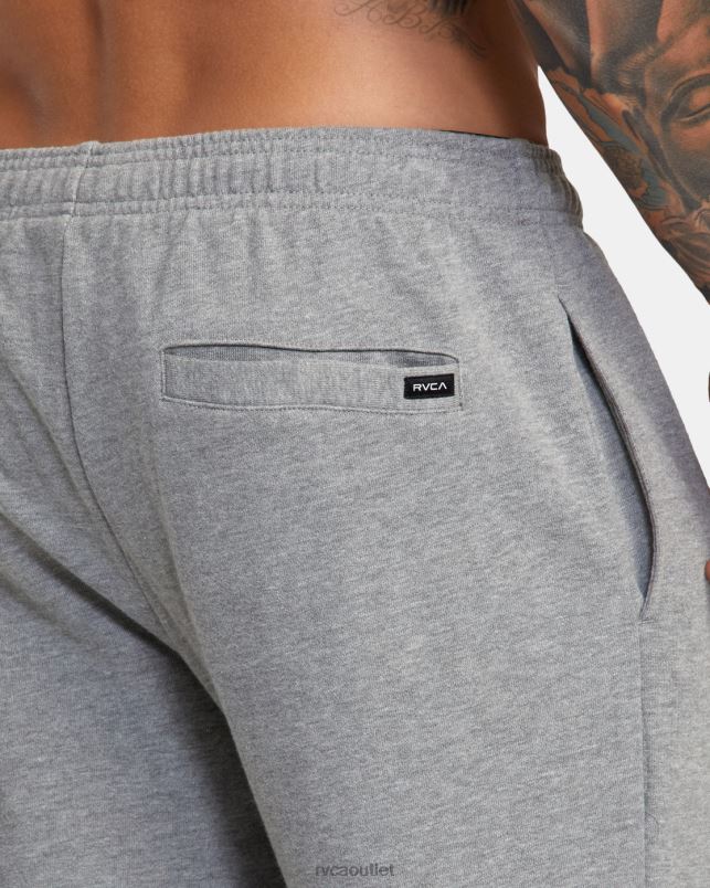 Clothing V84B947 light marle RVCA Men VA Essential Sweatpants