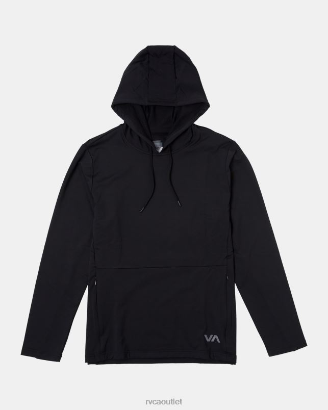 Clothing V84B341 black RVCA Men Trainer Hoodie
