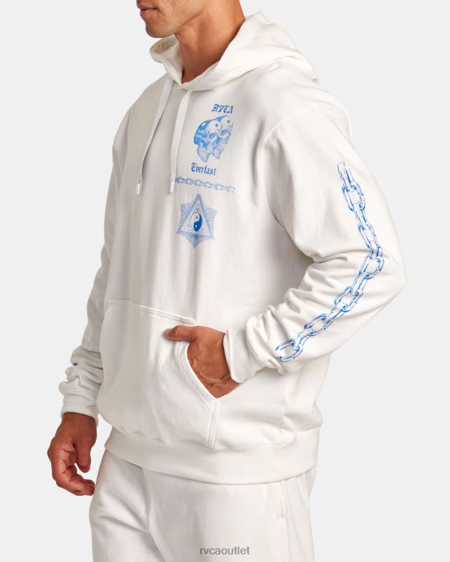 Clothing V84B96 off white RVCA Men Everlast X Benjamin Jeanjean Hoodie