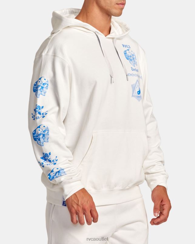 Clothing V84B96 off white RVCA Men Everlast X Benjamin Jeanjean Hoodie