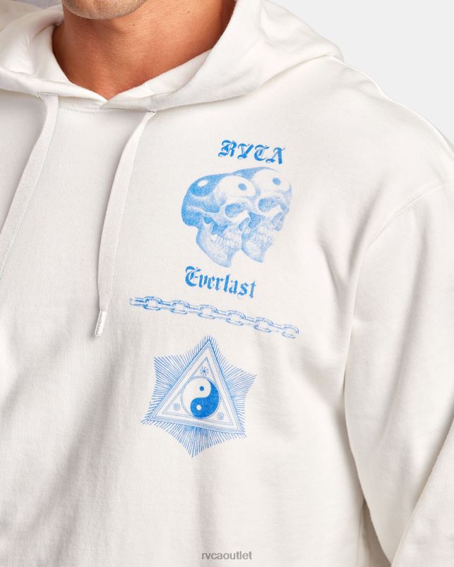 Clothing V84B96 off white RVCA Men Everlast X Benjamin Jeanjean Hoodie