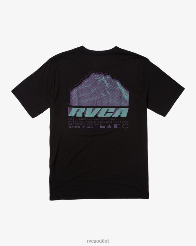 Clothing V84B301 black RVCA Men VA Sport Elevate Tee