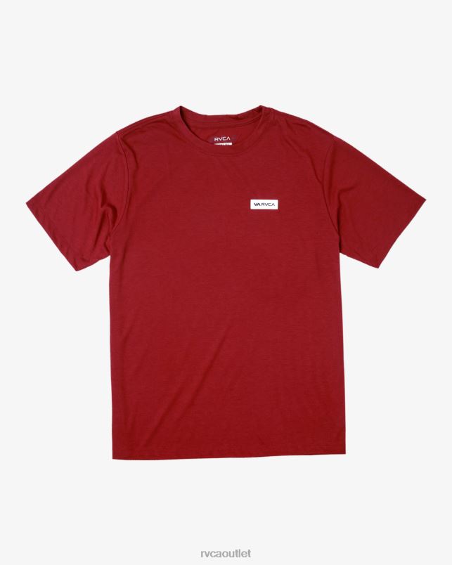 Clothing V84B303 cardinal RVCA Men Icon Tee