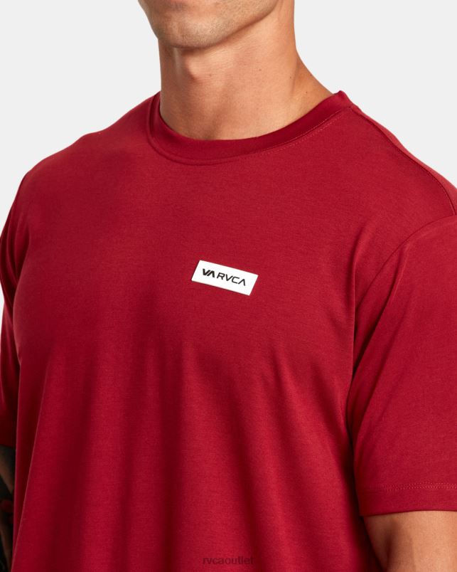 Clothing V84B303 cardinal RVCA Men Icon Tee