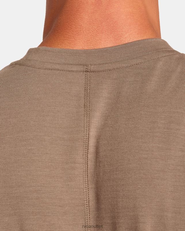 Clothing V84B36 mushroom RVCA Men VA Sport Balance Technical Training Tee