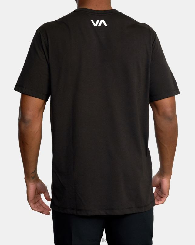 Clothing V84B586 black RVCA Men Icon Tee