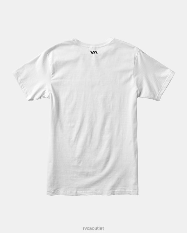 Clothing V84B587 white RVCA Men Icon Tee