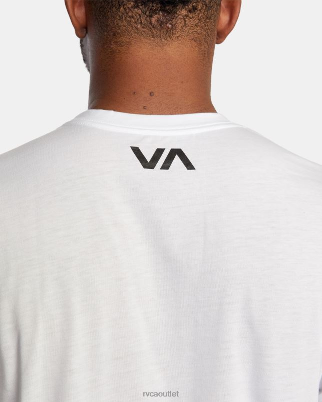 Clothing V84B587 white RVCA Men Icon Tee