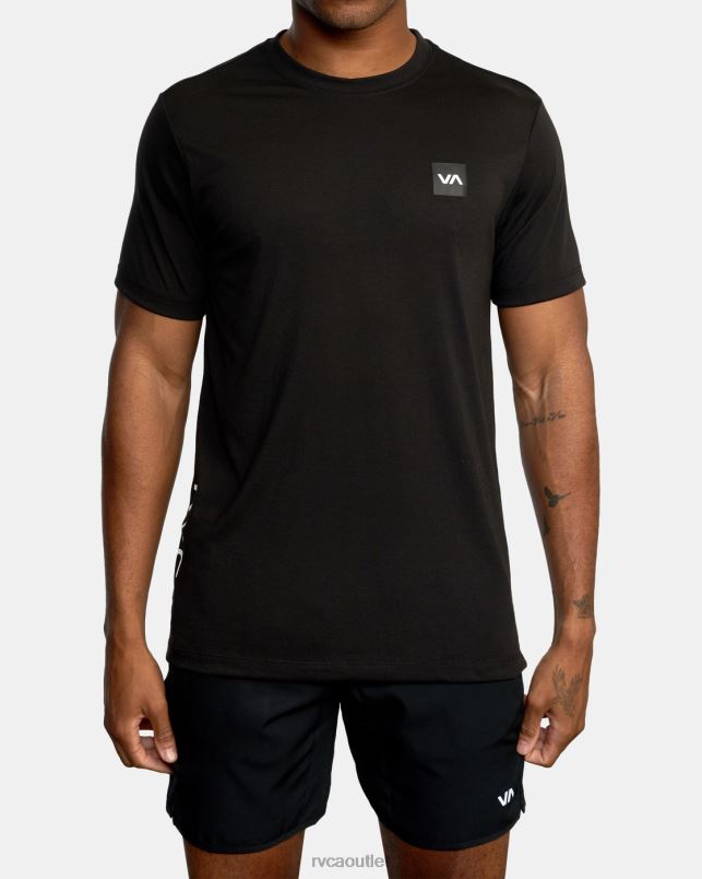 Clothing V84B664 black RVCA Men 2X Tee