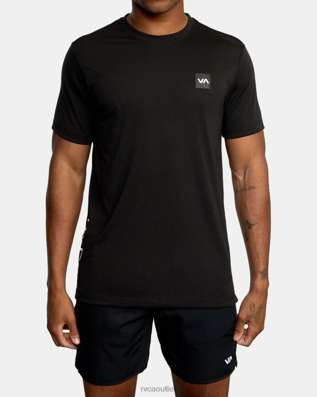 Clothing V84B664 black RVCA Men 2X Tee