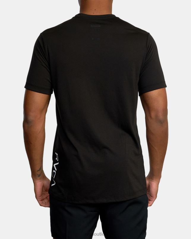 Clothing V84B664 black RVCA Men 2X Tee