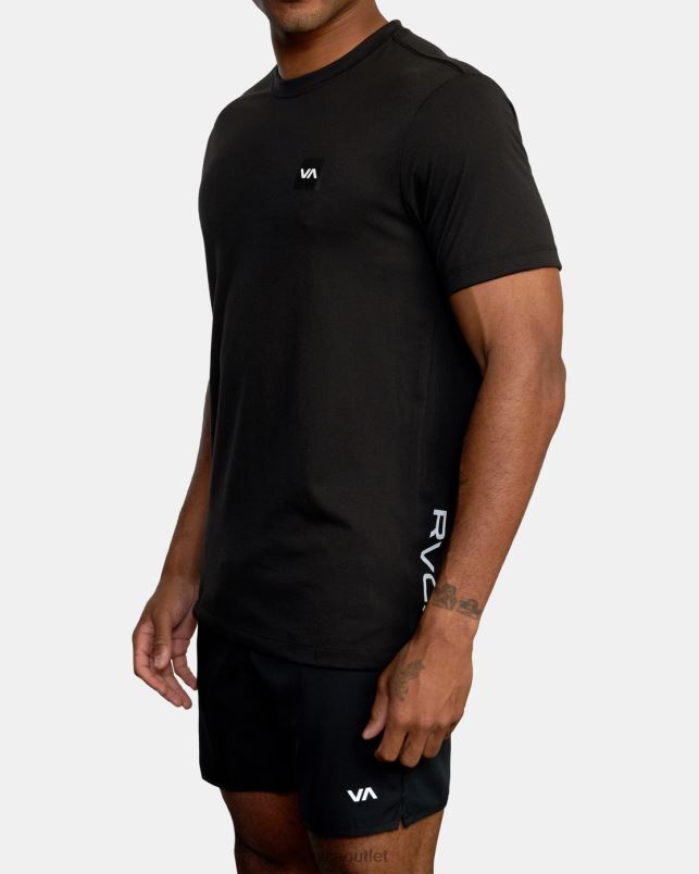 Clothing V84B664 black RVCA Men 2X Tee