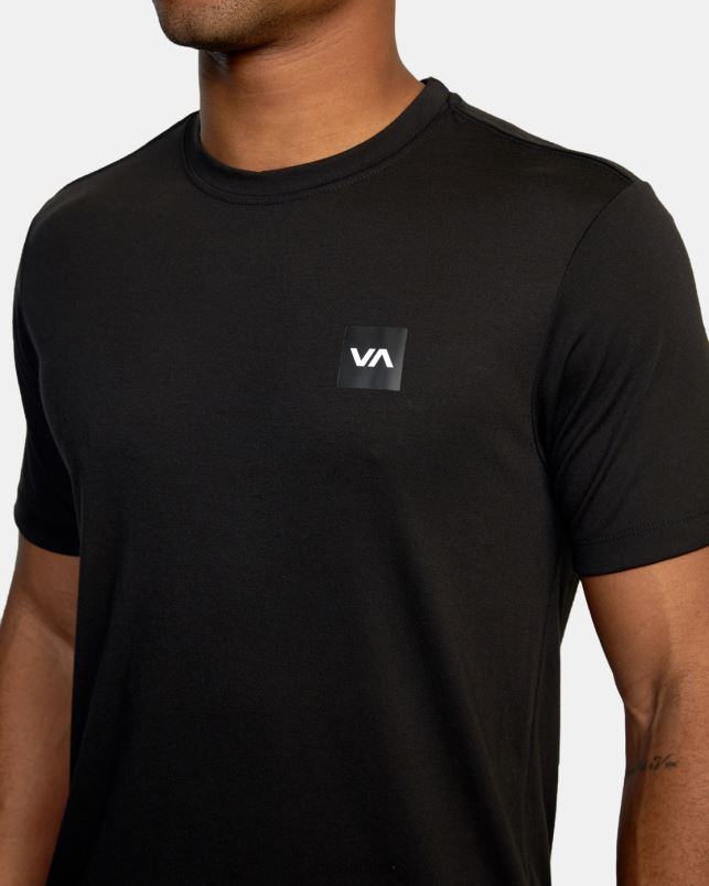 Clothing V84B664 black RVCA Men 2X Tee