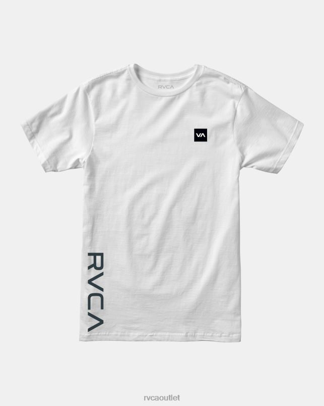 Clothing V84B688 white RVCA Men 2X Tee