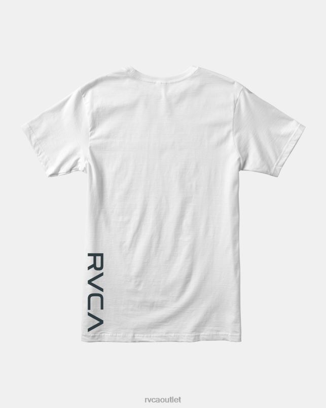 Clothing V84B688 white RVCA Men 2X Tee