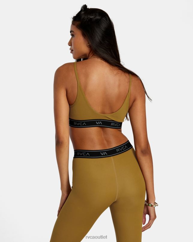 Clothing V84B1083 sienna RVCA Women Base Sports Bra