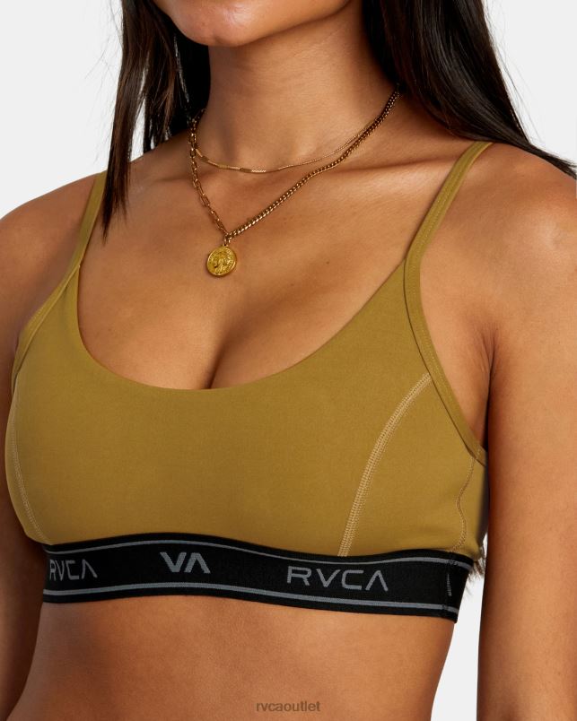 Clothing V84B1083 sienna RVCA Women Base Sports Bra