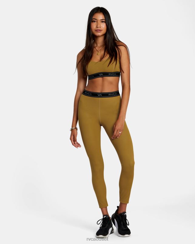 Clothing V84B1083 sienna RVCA Women Base Sports Bra