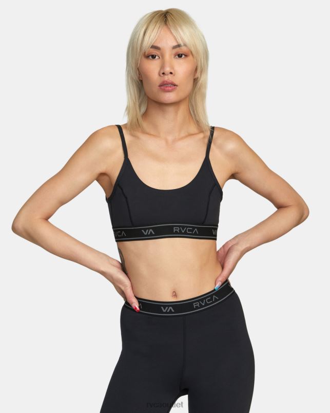 Clothing V84B1084 black RVCA Women Base Sports Bra