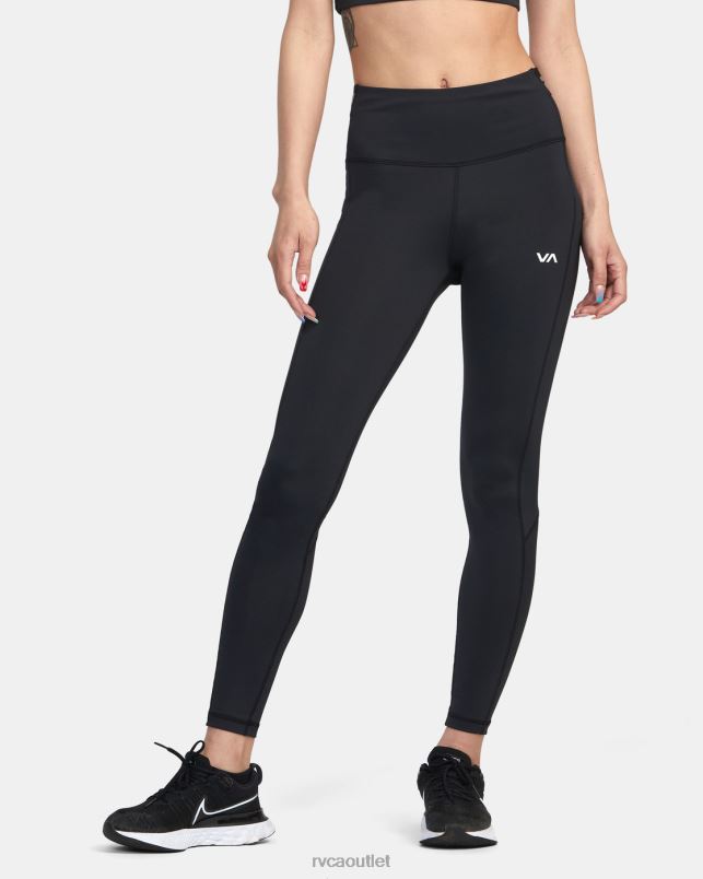 Clothing V84B1283 black RVCA Women VA Sport Compression Tights