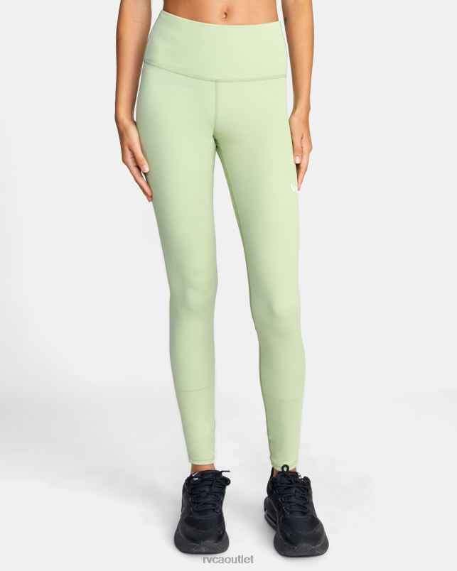 Clothing V84B1536 light sage RVCA Women VA Essential Workout Leggings