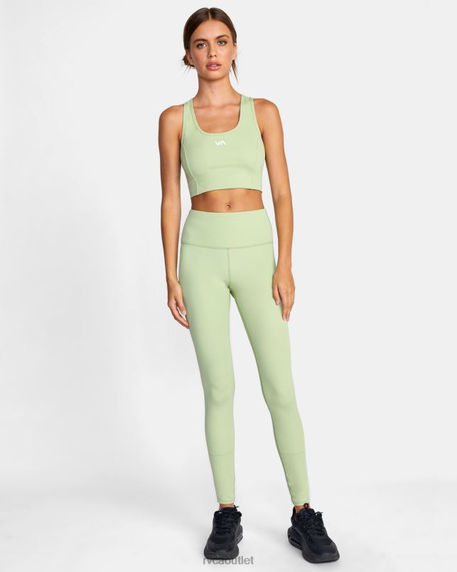 Clothing V84B1536 light sage RVCA Women VA Essential Workout Leggings