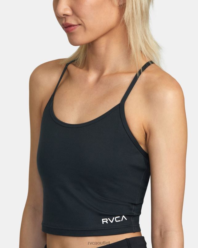 Clothing V84B1272 black RVCA Women Base Tank Sports Bra