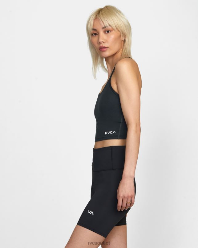 Clothing V84B1272 black RVCA Women Base Tank Sports Bra