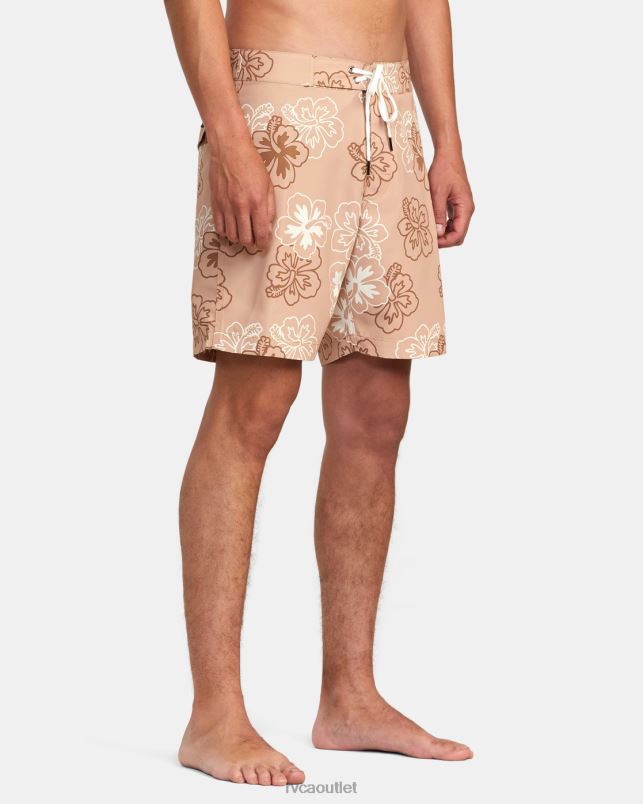 Bottoms V84B1001 khaki RVCA Unisex Toppe 16 Boardshorts