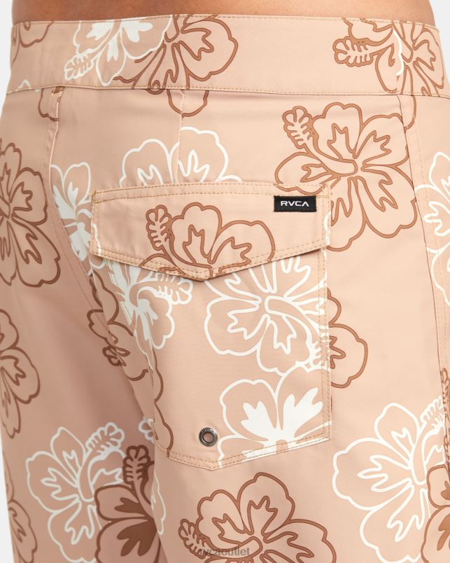 Bottoms V84B1001 khaki RVCA Unisex Toppe 16 Boardshorts