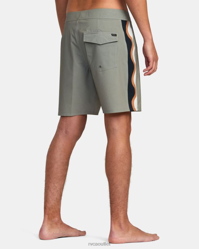 Bottoms V84B1009 aloe wave RVCA Unisex Apex Boardshorts 18