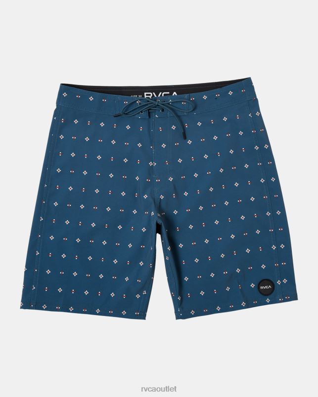 Bottoms V84B1010 duck blue RVCA Unisex VA Boardshorts 19
