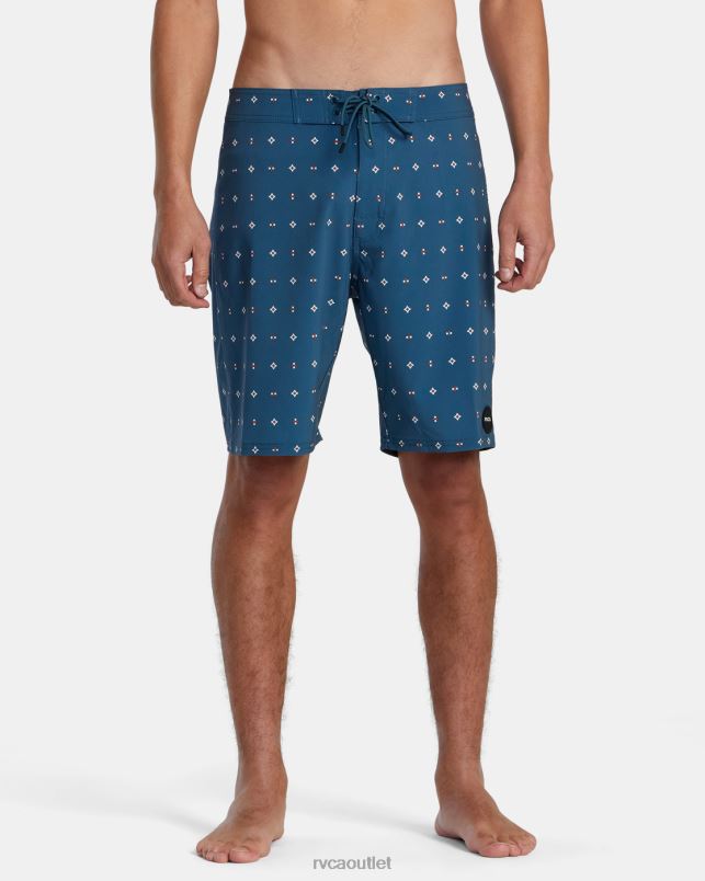 Bottoms V84B1010 duck blue RVCA Unisex VA Boardshorts 19