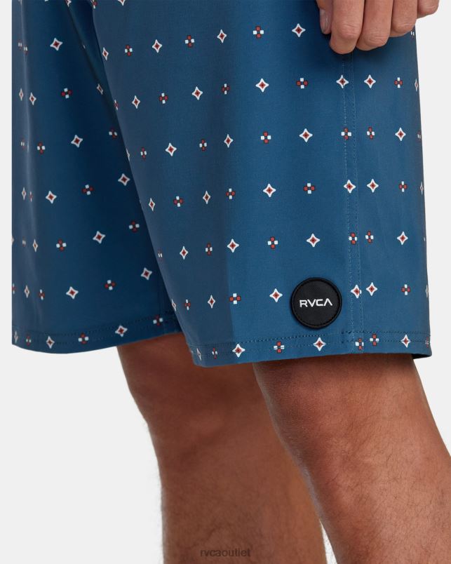 Bottoms V84B1010 duck blue RVCA Unisex VA Boardshorts 19