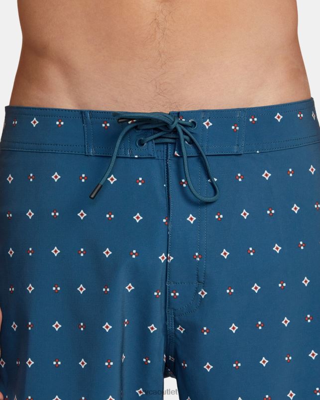 Bottoms V84B1010 duck blue RVCA Unisex VA Boardshorts 19