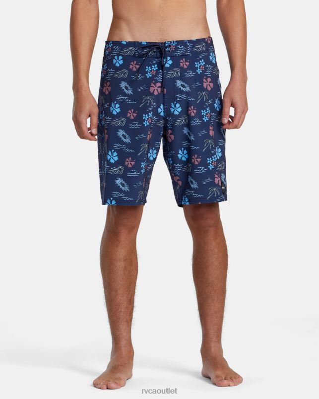Bottoms V84B1011 navy RVCA Unisex VA Boardshorts 19