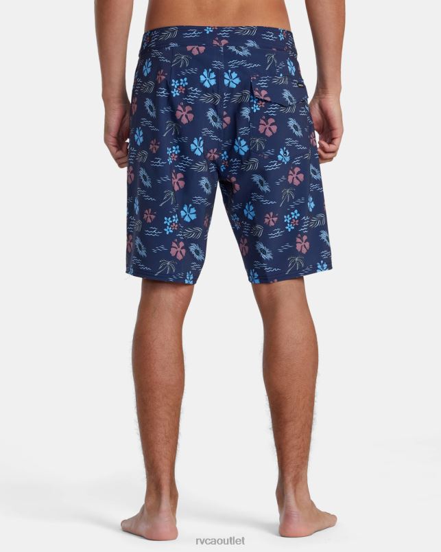 Bottoms V84B1011 navy RVCA Unisex VA Boardshorts 19