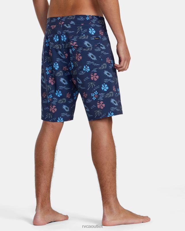 Bottoms V84B1011 navy RVCA Unisex VA Boardshorts 19