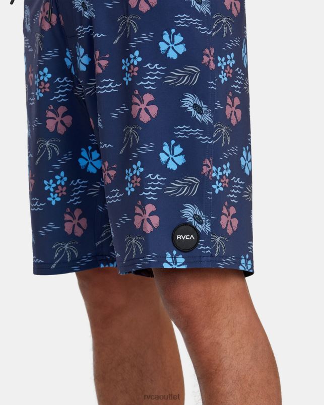 Bottoms V84B1011 navy RVCA Unisex VA Boardshorts 19