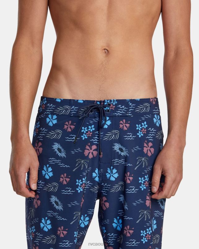 Bottoms V84B1011 navy RVCA Unisex VA Boardshorts 19