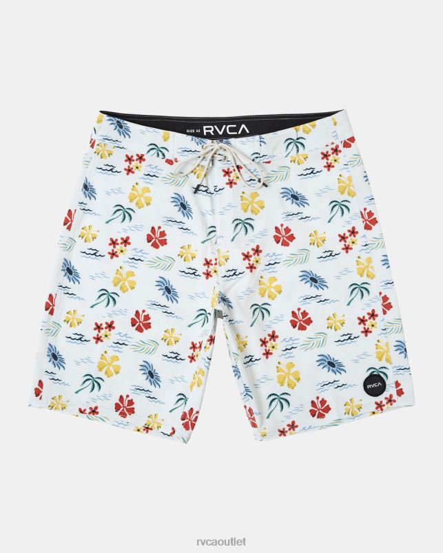 Bottoms V84B1013 vanilla RVCA Unisex VA Boardshorts 19