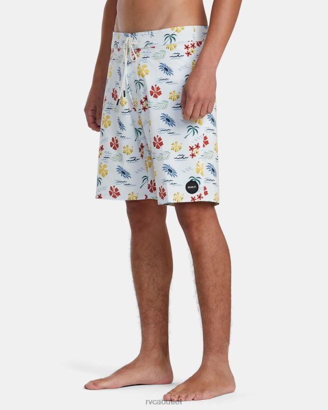 Bottoms V84B1013 vanilla RVCA Unisex VA Boardshorts 19