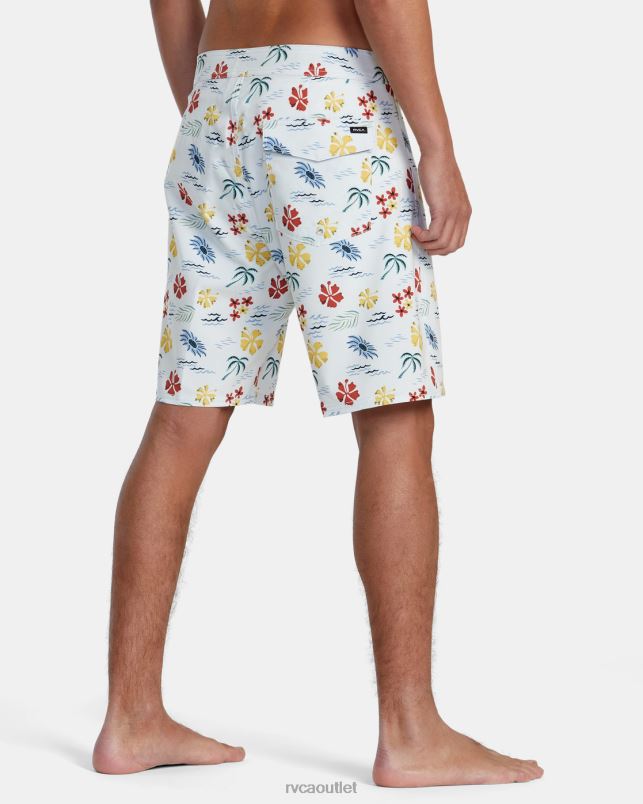 Bottoms V84B1013 vanilla RVCA Unisex VA Boardshorts 19